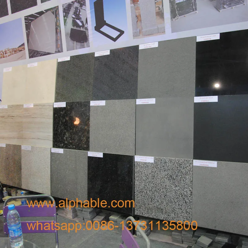 
Natural black China black granite window sills 