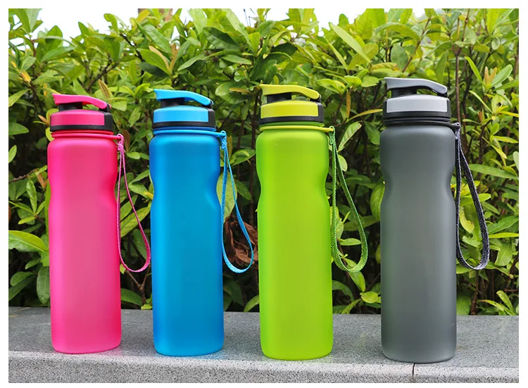 Food Grade Material Unbreakable Tritan Sport Plastic Water Bottle