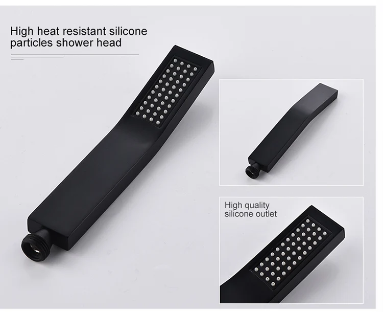 wall mounted rainfall mode shower sets