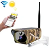 VESAFE VS-Y4 Maple Leaf Pattern 1080P HD Battery Solar WiFi IP Camera, Support Motion Detection & Infrared Night Vision & TF