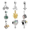 wholesale 925 sterling silver charms fit pandoras high quality 925 silver beads charms fit pandoras bracelets