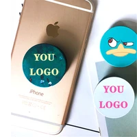 

Universal Free Custom Logo Pops Phone Socket Holder with 3M Glue