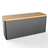 Manufacture offer bamboo multimedia M30 bluetooth speaker with 6600mAh battery