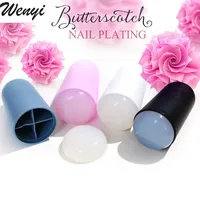 

1pc Transparent Silicone Marshmallow Nail Art Stamper Sets with Caps Nail Stamp & Scraper Nail Art Tools