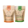 Smell proof Free samples available biodegradable feature and plastic material kraft paper stand up zipper coffee tea bags