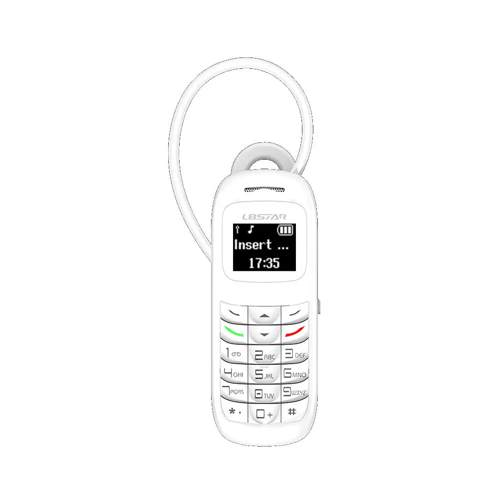 

L8star BM70 Voice Changer Nano SIM Mobile Mini Cell Phone, White;black