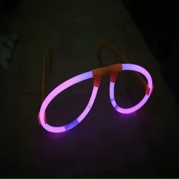 neon light glasses