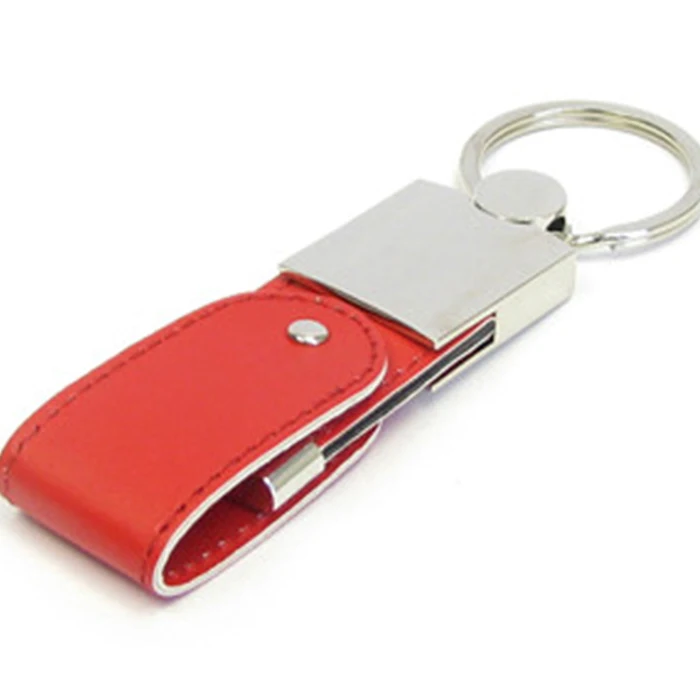 

Corporate Gifts Usb Keychain Usb Leather Flash Drive USB With Logo