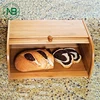 Freshness Preservation Natural OEM Bamboo Rolltop Bread Box