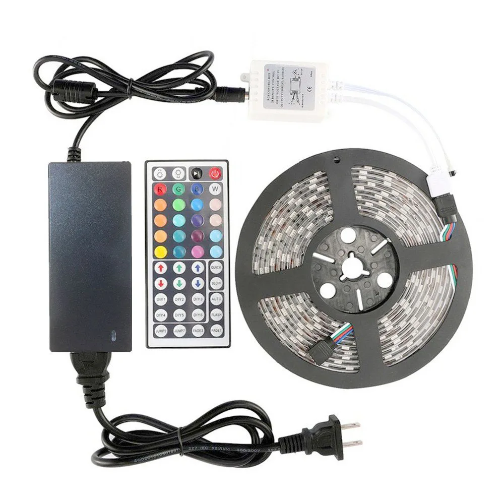 Shenzhen Led Lighting New Full Kit 5m 10m 5050 Rgb Strip Light Adapter 44 Key Remote Shenzhen Led Lighting New Full Kit 5m 10m 5050 Rgb Strip Light Adapter 44 Key Remote