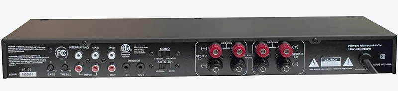200W Class D power amplifier