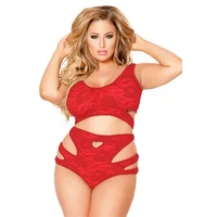 

3XL Factory wholesale design mix color fat mature women fashion plus size lingerie