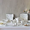 Chaozhou Factory New Products White Ceramic Chinese Tableware Dinnerware Sets Porcelain