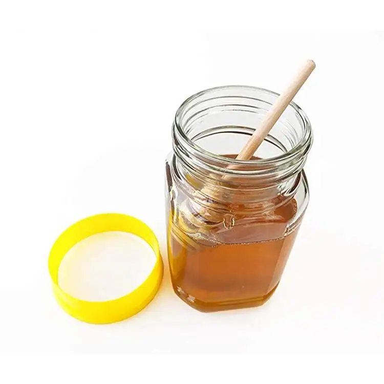 12oz Glass Honey Jar With Lids,Honey Containers For Storing And ...