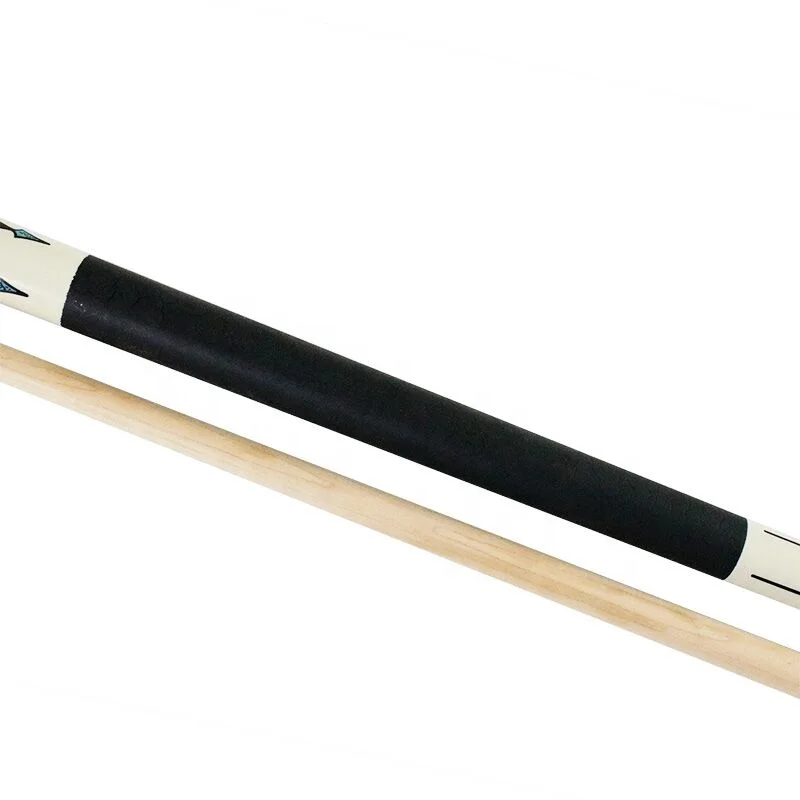 57inch Maple Wood Billiard Cue,1/2pc Snooker Club House Cue,13mm Tip Pool Table Training Cue