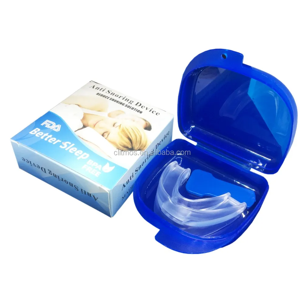 Stop Snoring Mouthpiece Apnea Aid Sleep Bruxism Anti Snore Grind Mouth