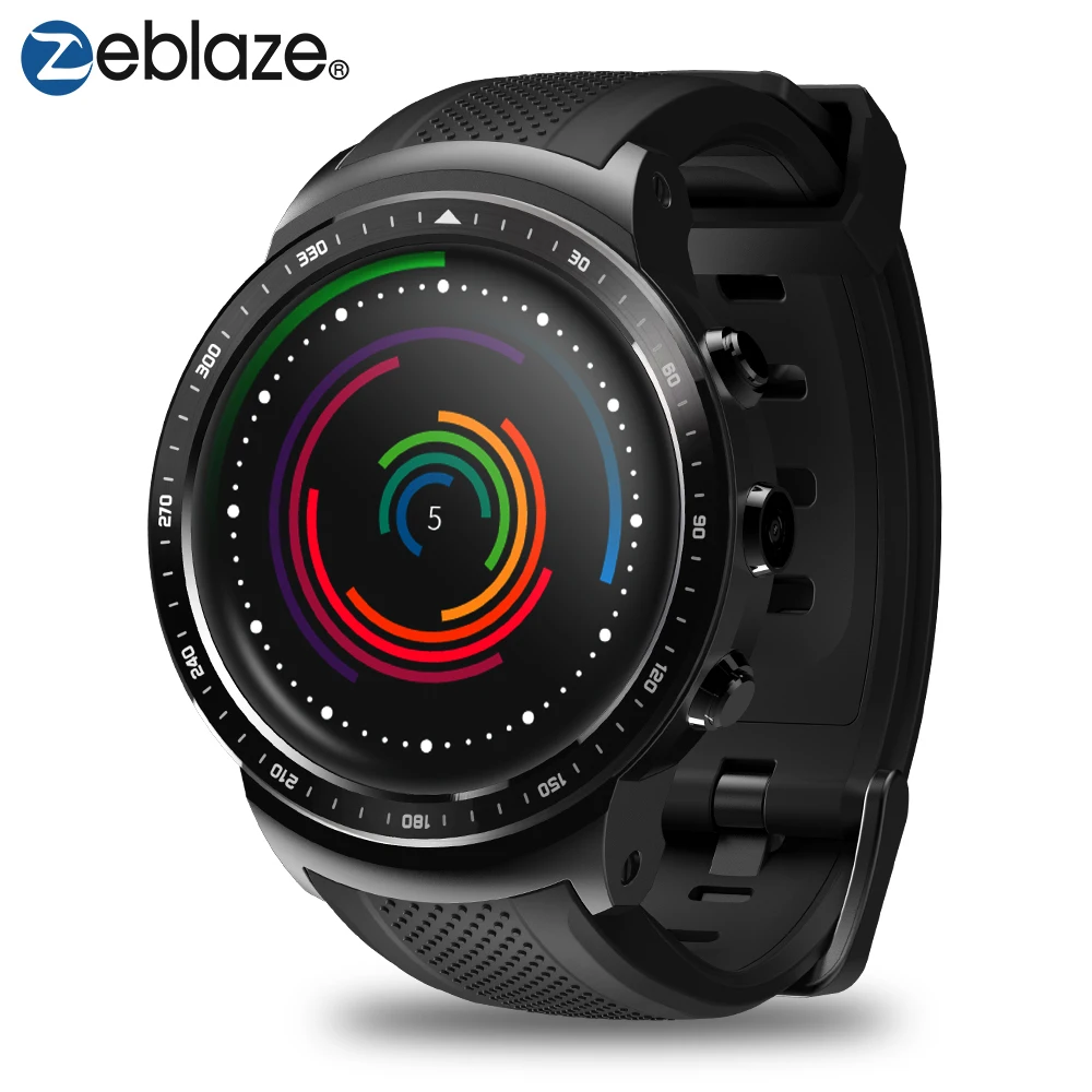 

New Zeblaze Thor PRO 3G GPS Smartwatch 1.53inch Android 5.1 MTK6580 1.0GHz 1GB+16GB Smart Watch BT 4.0 Wearable Devices