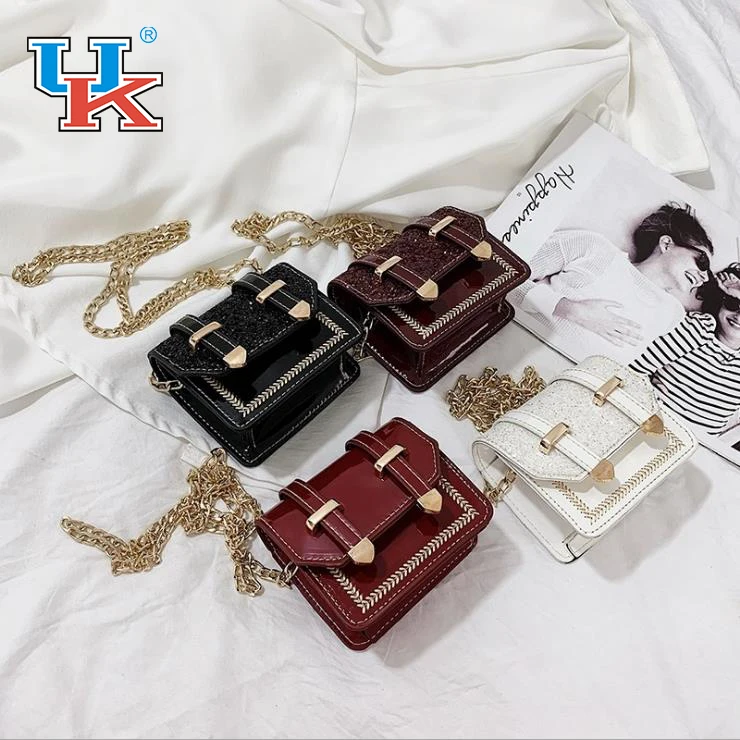 

New Summer Women's Casual Double Belt Buckle Shoulder Crossbody Bag