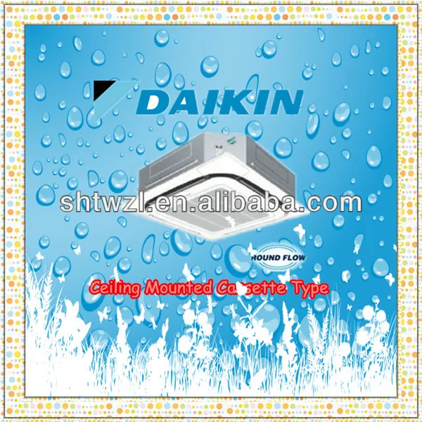 Daikin Vrv X Series Round Flow Ceiling Mounted Cassette Type Daikin Vrv X Series Round Flow Ceiling Mounted Cassette Type Fan Coil Unit Air Conditioner Indoor On