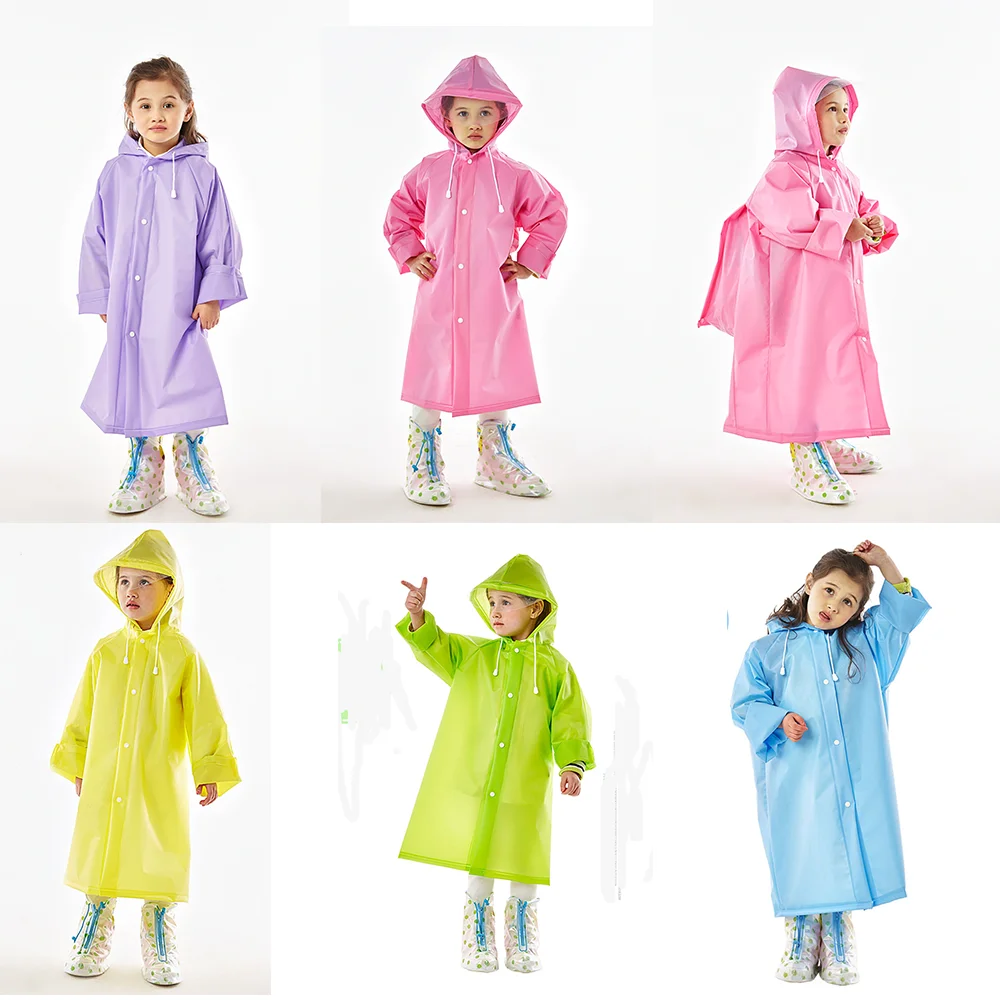 Rain Waterproof Coat Plastic Raincoats For Kids High Quality Children Rain Suit Buy High