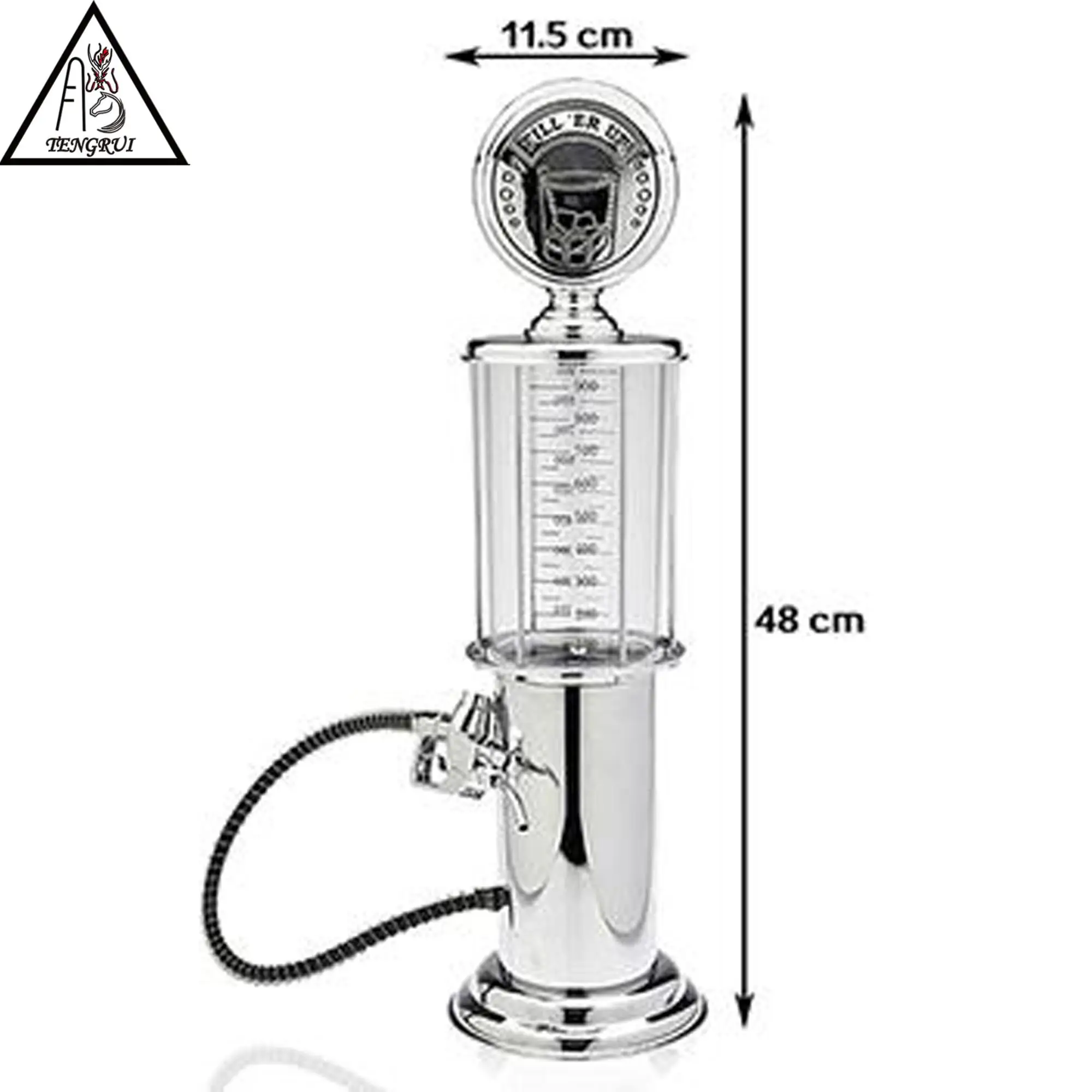 Gas Station Design Double Gun Liquor Beer /& Beverage Dispenser 500ML