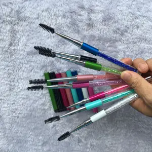 Ready To Ship Wholesale applicator retractable eyelash brush eyelash extension cleaning brush