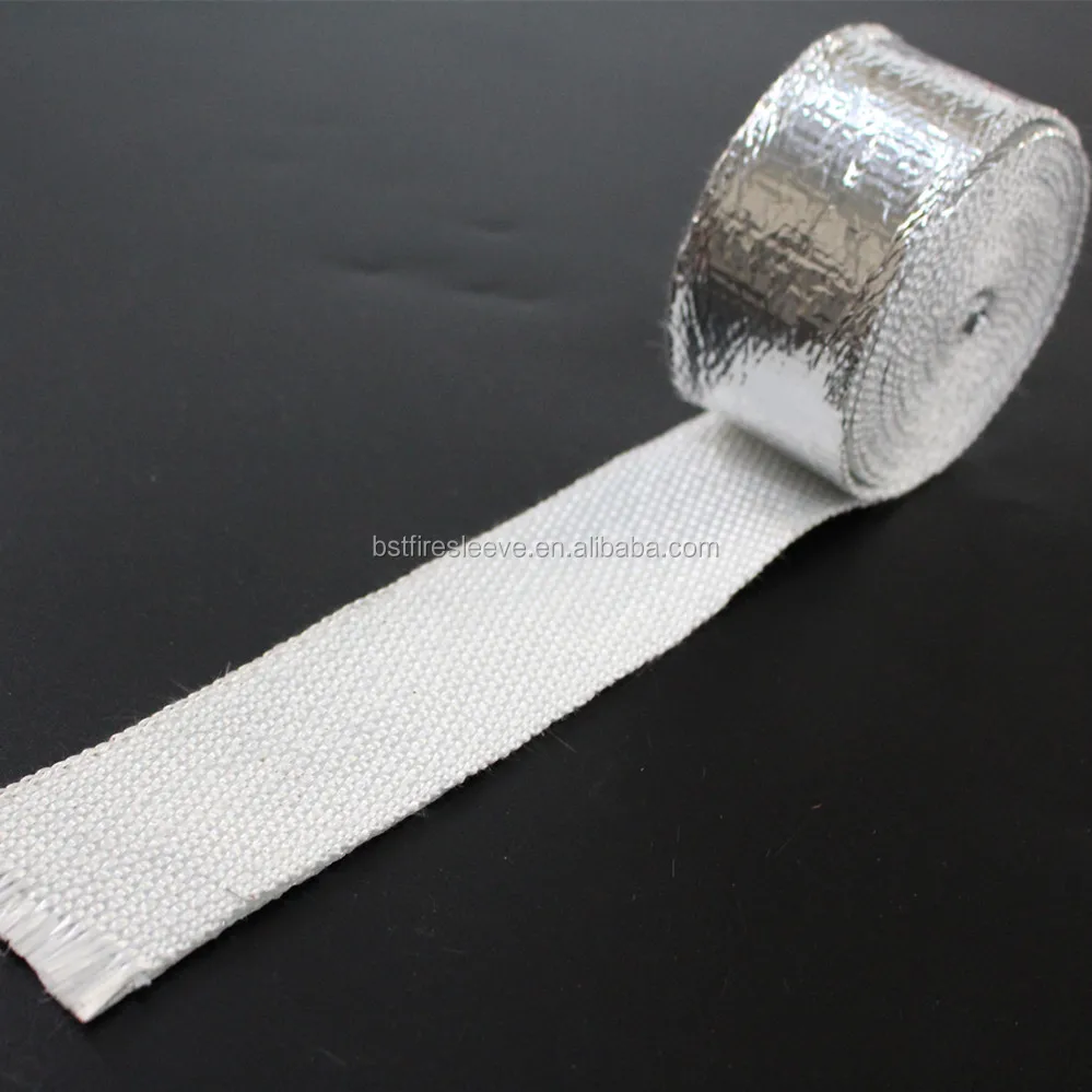 Fireproof Turbo Pipe Heatshield Heat Reflective Aluminized Fiberglass