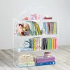 High quality single desktop clear acrylic book stand