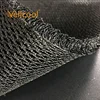 Wellcool rhombic style mattress pillow material 470gsm black 10mm thickness 3d spacer mesh fabric in stock