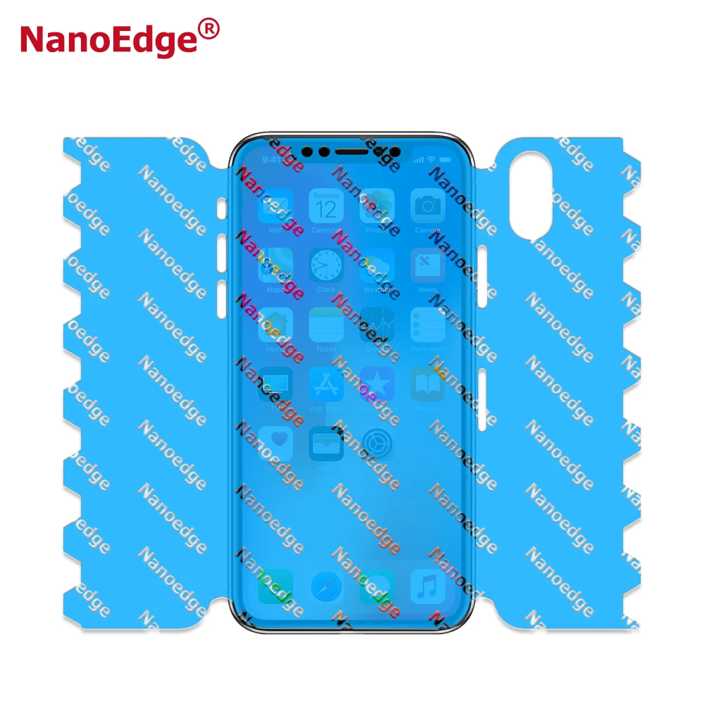 

Nano Flexible Self-restore Full Screen Cover Protective Film Whole Body Screen Protector for Iphone X Mobile Phone