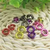 Hot selling colored metal eyelets for garment