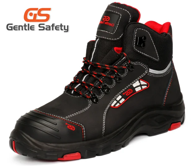 

pu rubber outsole safety boots men