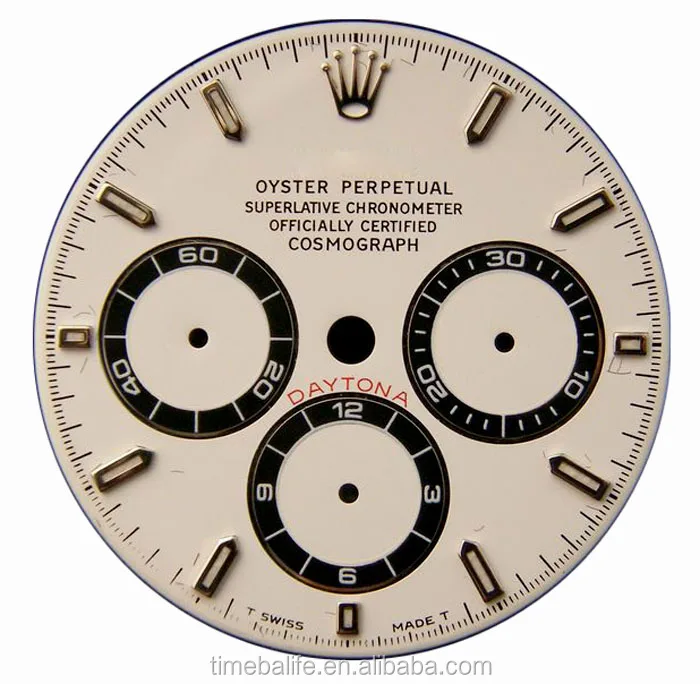 Around Brass Luminous Accessories Gold Enamel Chronograph Custom Made