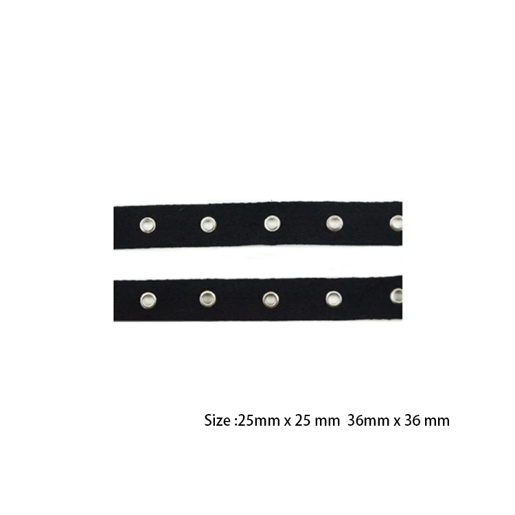 Hot Sale 3/4" (20mm) Tape Width With 40mm*40mm Space Metal Snap Tape