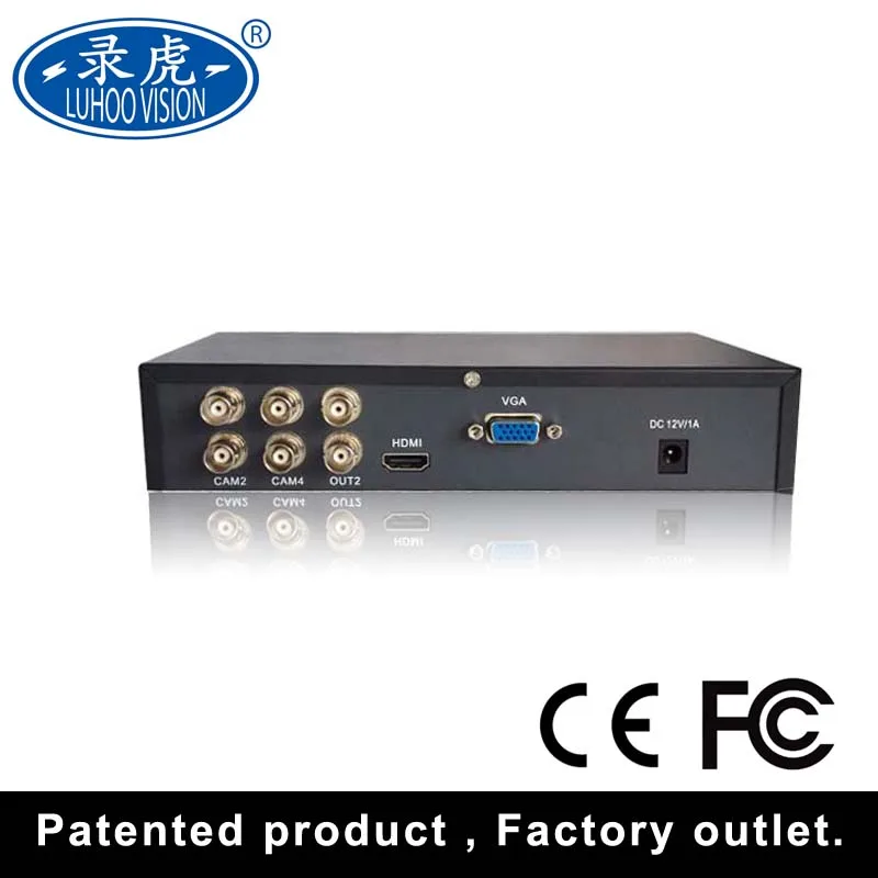 
4 Channel PIP AHD Full Realtime Color Video Quad Splitter With TVI AHD CVI D1 PORT 