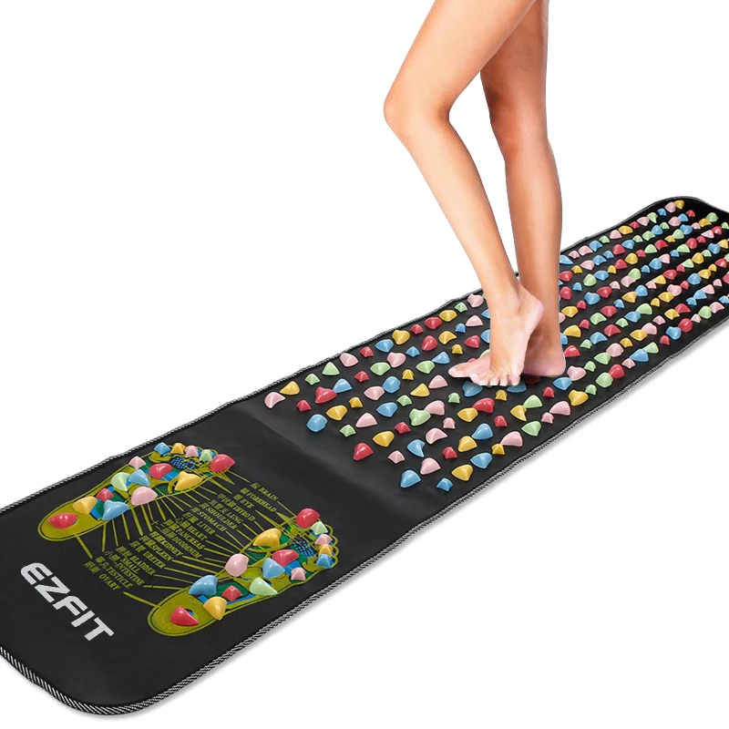 
Pebble Massage Fitness Mat Self Made Foot Massage Mat 