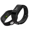 L8star smart watch bracelet sport step pedometer heart rate tracking 0.66inch black