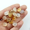 Hot sales decorative piritual Healing natural agate grass color Agate Tumbled Stone For Decoration gemstone agate tumbled stone