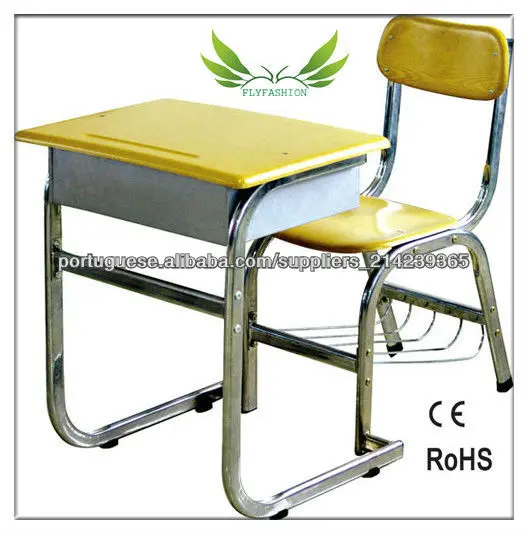 forte secretária da escola moderna e cadeira / usado carteiras