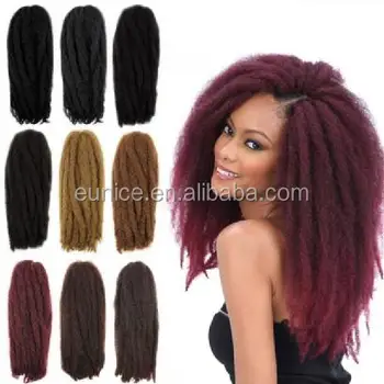 Synthetic Havana Mambo Twist Hair Senegalese Twist Braiding Hair