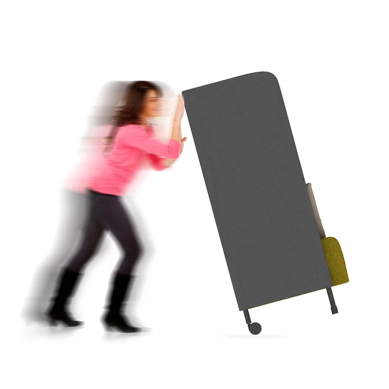 
Acoustic Partition Sofa Moveable Office pods with screen 