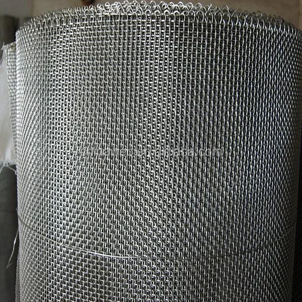 Heavy Duty 2mm Hole Rodent Mesh Stainless Steel Woven Mesh Count 10 X 0