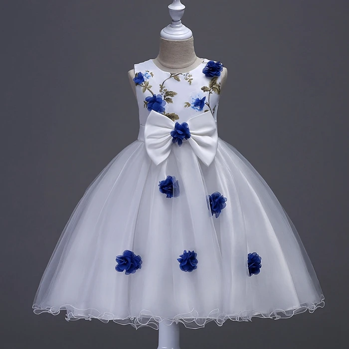 

Girl Summer Dress Kids Clothes Flower Girls Dress For Wedding Events Party Baby Girl Birthday Dress Children Clothing, N/a