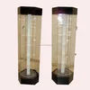 floor stand acrylic sunglasses display with light lock