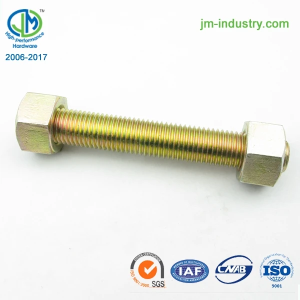 
A193 B7 stud bolt and nut / A193 B16 stud bolt and nut 