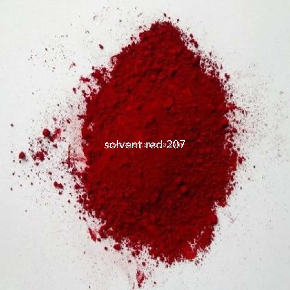 Chemical Organic solvent red 207 Dyes Red 207 for Tie Dyeing sublimation dyes