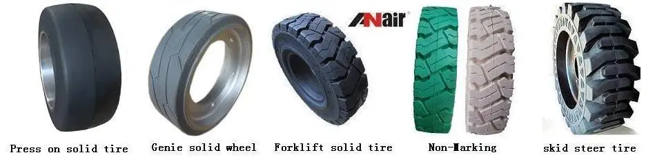non marking forklift tires