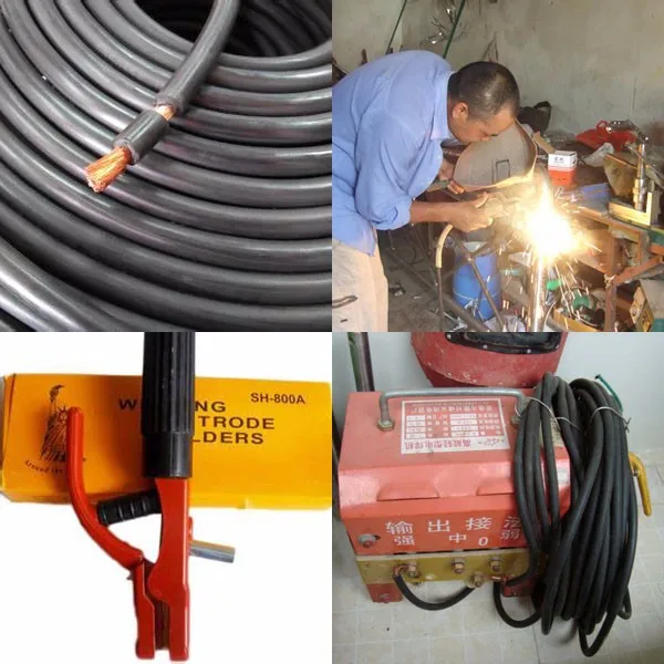 Pvc/rubber Jacket Copper Rubber Welding Cable,16mm 25mm 35mm Flexible