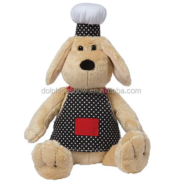 chef pig plush