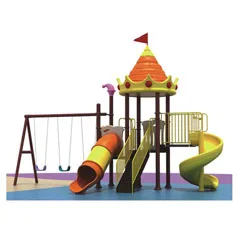 Overall customization kids outdoor playground games Water pump combined water park slide